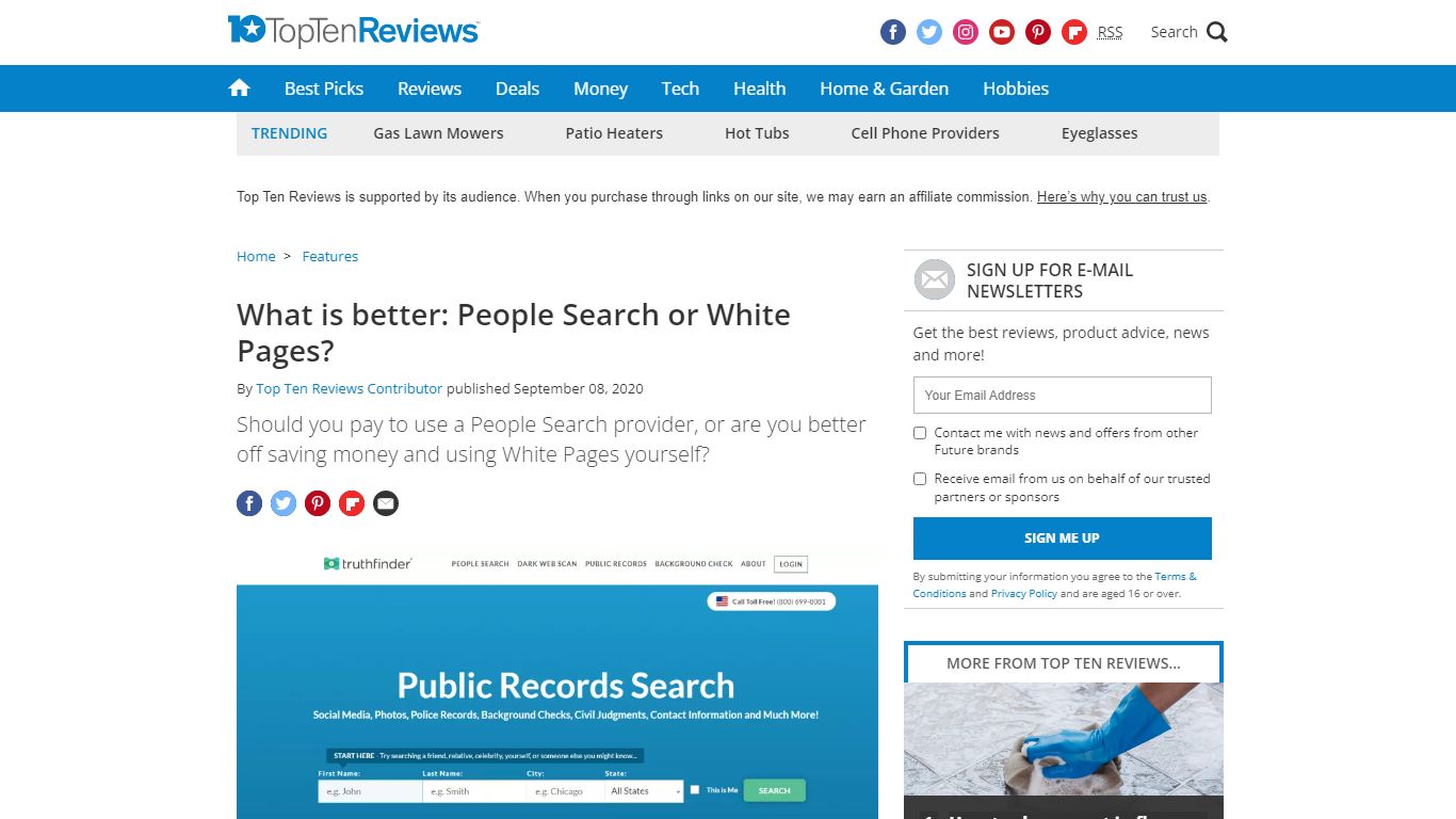 What is better: People Search or White Pages? - TopTenReviews